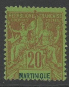 Martinique 42 * int HR OG (2205 29)