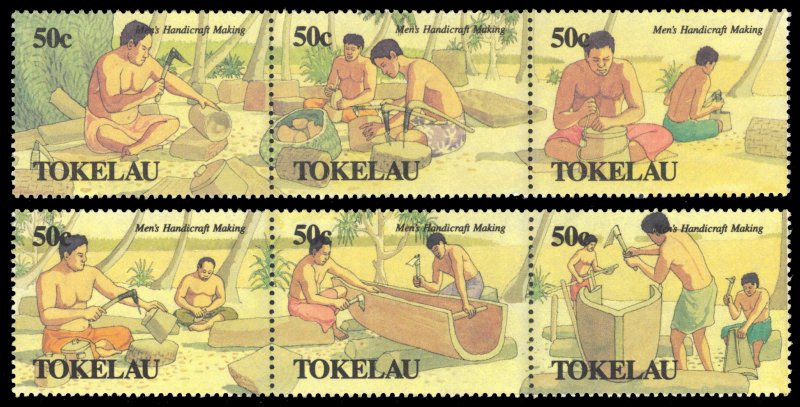 Tokelau 1990 Scott #174a-177a Mint Never Hinged