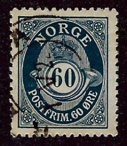 Norway SC#58 Used F-VF...Bid to Win!