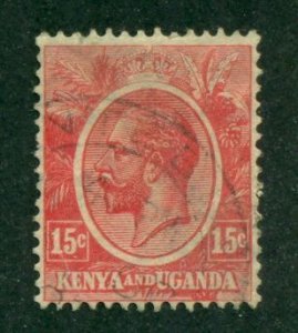 Kenya & Uganda 1922 #24 U SCV(2022)=$0.25