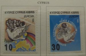 1995 Cyprus Europa CEPT MNH** Stamp A20P24F1590-