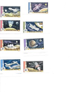 Hungary, MNH Scott # C287-94, Imperf set of 8