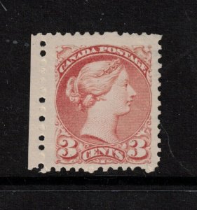 Canada #37a Very Fine Never Hinged Left Margin Example **With Certificate**