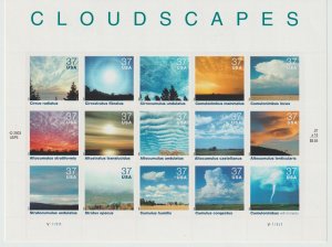 U.S.  Scott# 3878 2004 Cloudscapes Issue MNH S/S