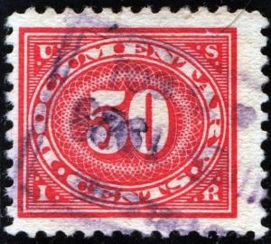 R238 50¢ Documentary Stamp (1917) Used