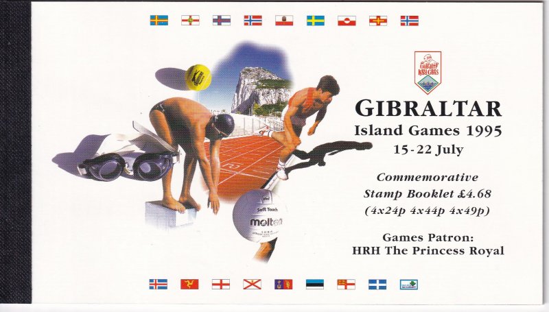 Gibraltar #682b Commemorative  Booklet MNH CV $24.50 (Z2631L)