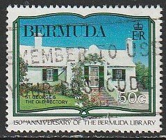 1989 Bermuda - Sc 577 - used VF - 1 singles - St Georges, The Old Rectory