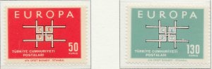 EUROPE CEPT 1963 MNH** TURKEY A27P57F26159-