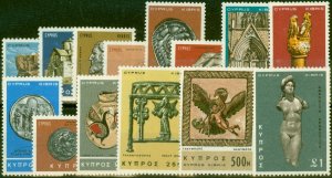 Cyprus 1966 Set of 14 SG283-296 Very Fine MNH