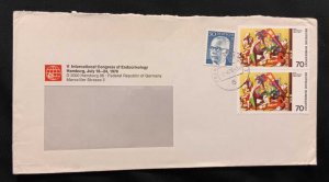 DM)1975, GERMANY, CIRCULATED CORRESPONDENCE COVER, WITH BASIC SERIES