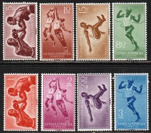 Spanish Guinea Sc #350-357 Mint Hinged