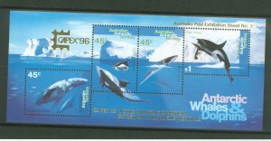 Australian Antarctic Territory #L97c  Souvenir Sheet