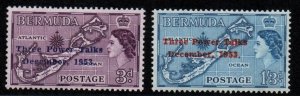 Bermuda # 164 - 165 MNH