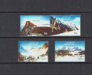 Australian Antarctic Territory:  2013 Mountains,  MNH set