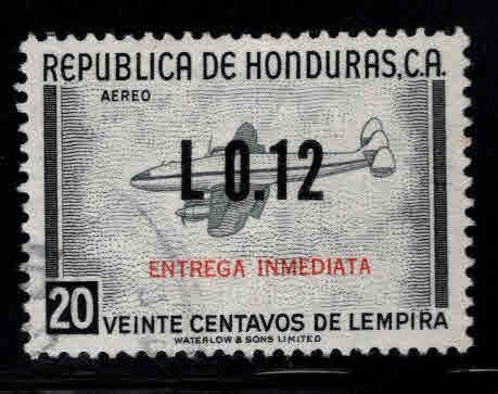 Honduras  Scott C477 Used surcharged airmail