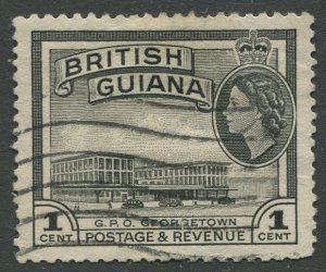 STAMP STATION PERTH British Guiana #253 QEII Definitive Issue Used CV$0.25