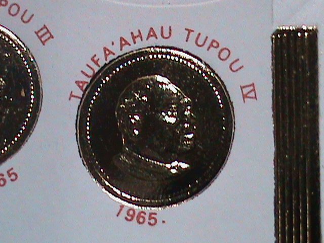 ​TONGA 1970-SC#243  GEORGE TUPOU I &II,SALOTE TUPOUII,TAUFA'AHAU TUPOU IV-