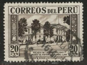 Peru  Scott 365 used stamp 