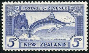 New Zealand SG584b 5d Perf 12.5 U/M