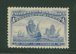 United States #233 Mint (NH) Single