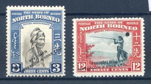 North Borneo 1939 Colour Trials Mounted Mint