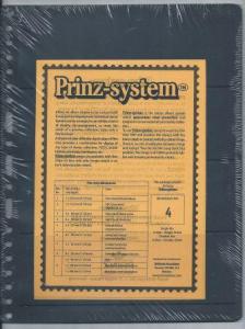 Prinz (Hagner-style) Single-side B4 Stock Sheets 4 pocket (8½x11) Pack of 10