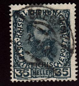 Austria 120 Franz Josef 35h - Chalky Paper 1908