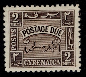 BOIC - CYRENAICA GVI SG D149, 2m brown, M MINT. Cat £60.