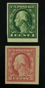 MOMEN: US STAMPS #408-409 MINT OG NH LOT #51558