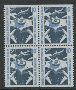 Germany Berlin Scott # 9N544 (4), mint nh, variation from booklet pane
