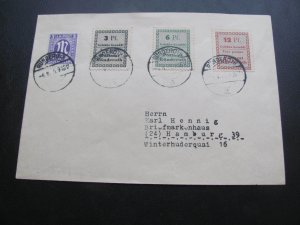 GERMANY POST WAR COVER  1946 RUNDEROTH VERY NICE (100)