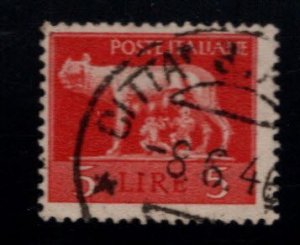 Italy Scott 252  Used  Romulus and Remus myth stamp