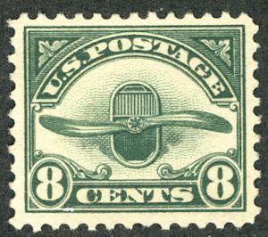 US #C4 SCV $70.00 XF mint never hinged, post office fresh, extremely well cen...