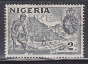 Nigeria 93B Mining Tin 1956