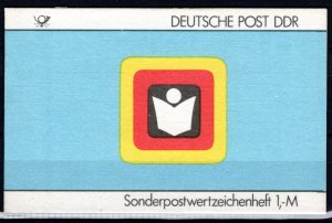 German DDR Scott # 2663 (10), mint nh, cpl booklet, Mi # SMHD 35