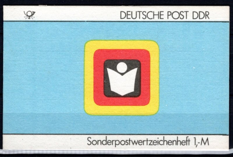 German DDR Scott # 2663 (10), mint nh, cpl booklet, Mi # SMHD 35