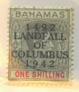 1942 Bahamas SC #125 LANDFALL OF COLUMBUS used stamp