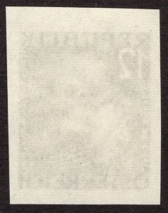 1946, Austria 12+12Gr, MNH, Mi VIIU, Reprint (Only 1 original known)