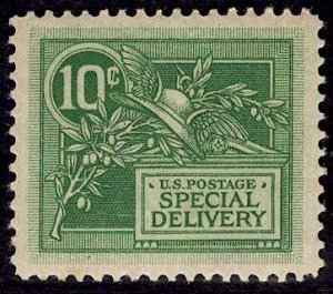 US Stamp #E7 MINT Hinged SCV $65. Nicely Balanced Margins.