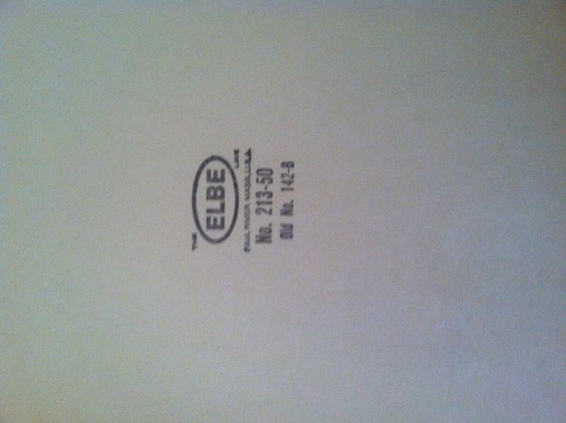 JUMBO Elbe Stamp Stock Book