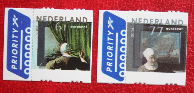 NETHERLANDS 2004 Ancient art MNH Scott# 1163-1164