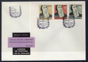 Portugal 991-993 U/A FDC