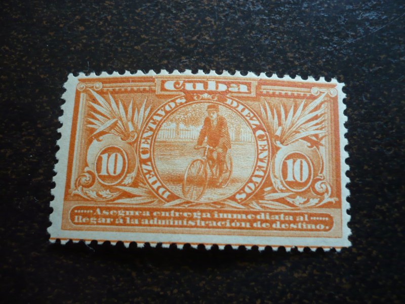 Stamps - Cuba - Scott# E2 - Mint Hinged  Special Delvery Stamp