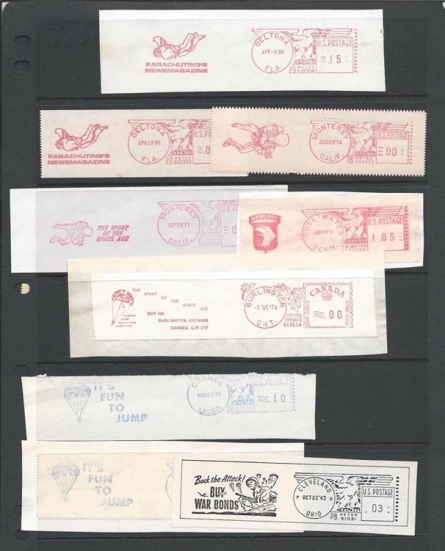 Postage Meter Slogan Strips, U.S.A.