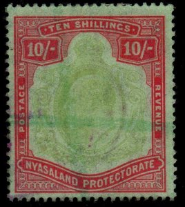 Nyasaland - Scott #9 Used Registration Cancel (King Edward VII)