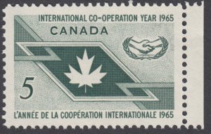 Canada - #437 International Co-operation Year - MNH