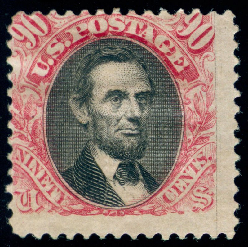 MOMEN: US STAMPS #122 MINT OG H SOUND