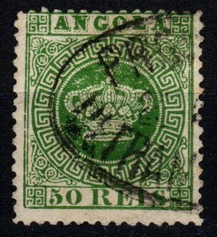 Angola #6 F-VF Used CV $15.00 (X4186)