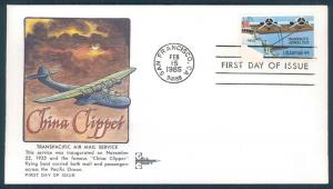 #C115 Transpacific Airmail China Clipper - Gill Craft Cac...