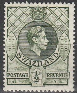 Swaziland #27  F-VF Unused (V650)